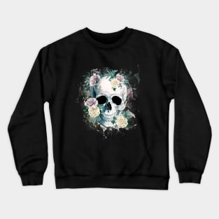 skull, cool skull, skull mask face Crewneck Sweatshirt